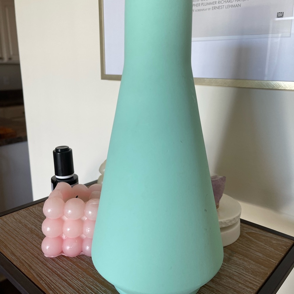 CB2 Turquoise Vase - Picture 3 of 3